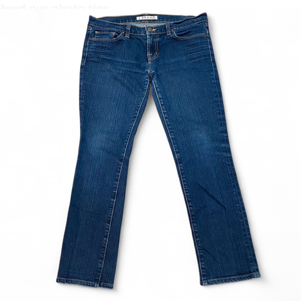 J Brand Women's Boot Cut Jeans in Deep Blue
